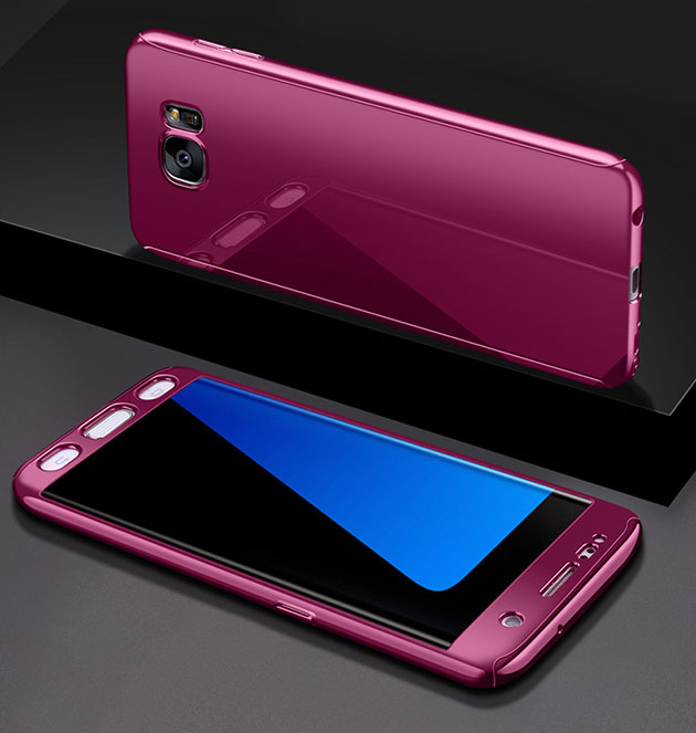 263040 เคส S7 Edge สีม่วง
