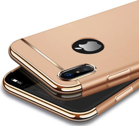 251013 เคส iPhone X สีทอง
