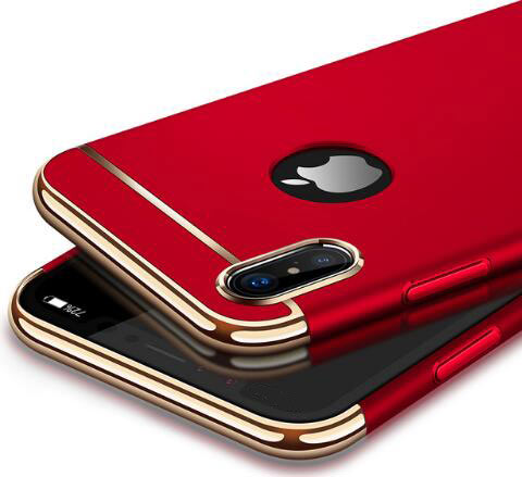 251014 เคส iPhone X สีแดง

