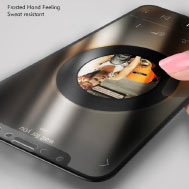 เคส-iPhone-X-เคส-ไอโฟน-X-รุ่น-สินค้าหายาก-กระจกนิรภัยเต็มจอแบบผิวด้านลดรอยนิ้วมือ-สำหรับ-iPhone-X
