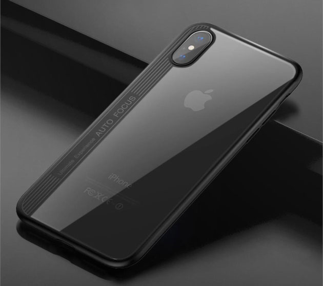 242021 เคส iPhone X ขอบสีดำ
