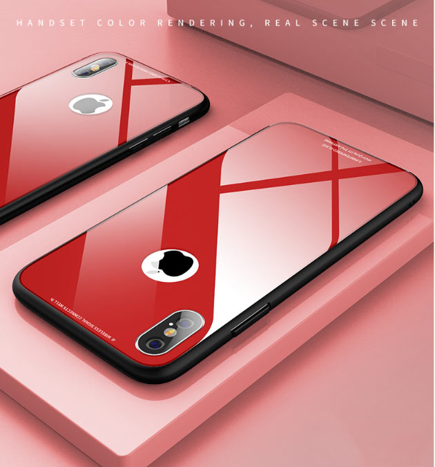 253004 เคส iPhone X สีแดง
