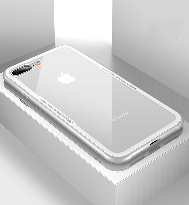 258013 เคส iPhone 7 ขอบสีขาว
