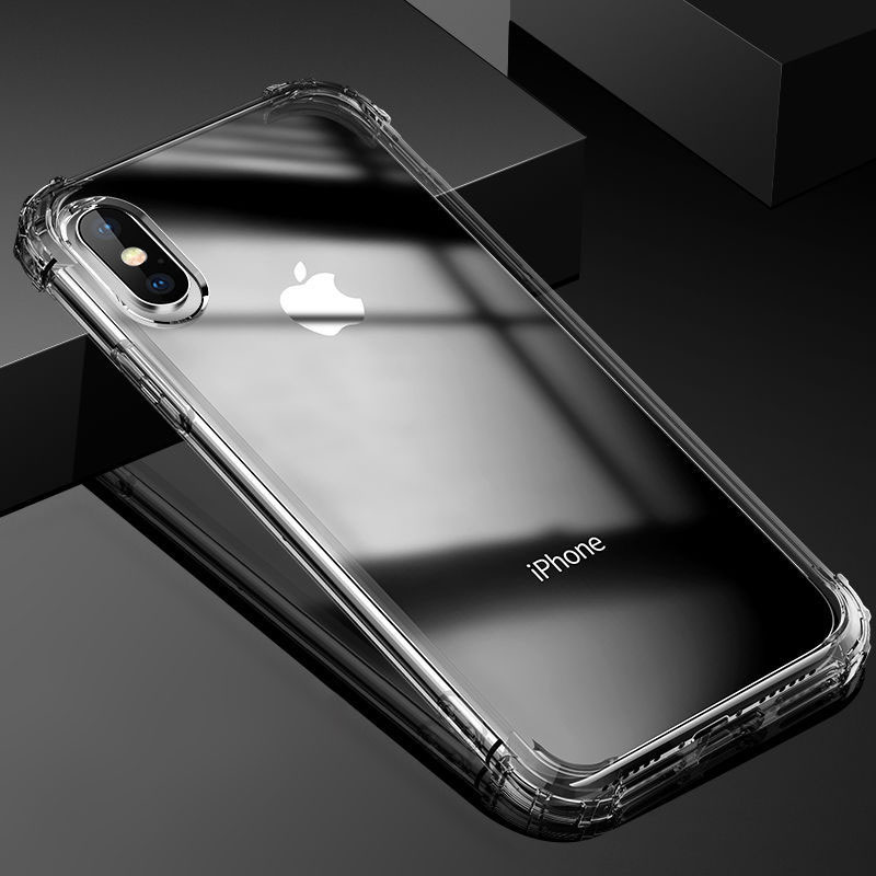402015 เคส iPhone XS สีดำใส
