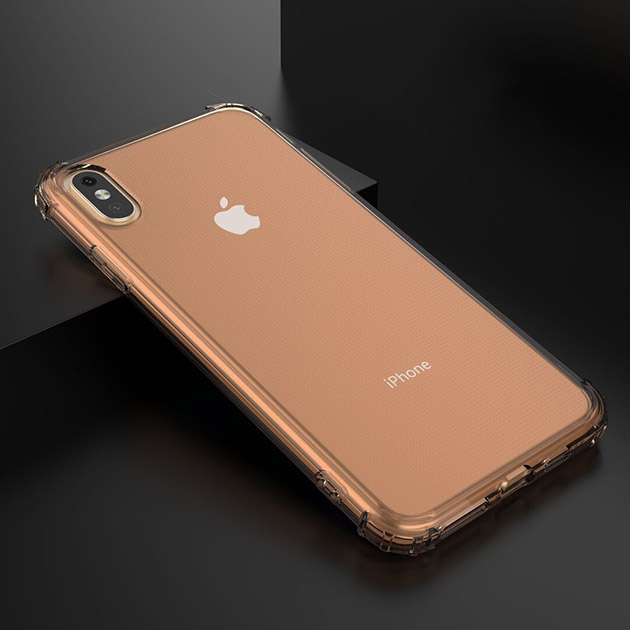 402020 เคส iPhone XS MAX สีโรสโกลด์ใส
