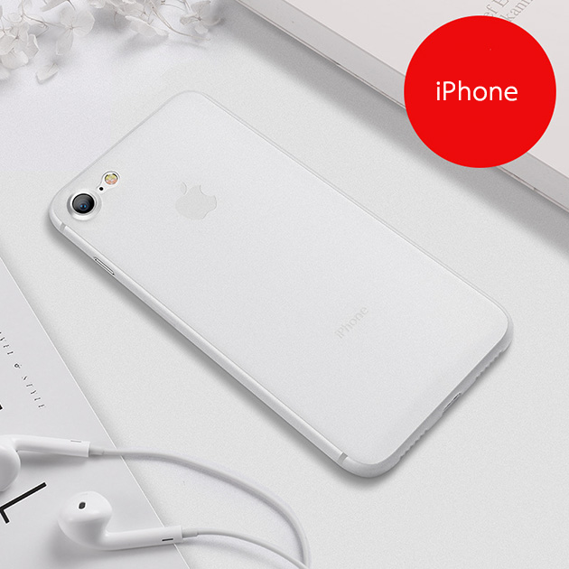 308001 เคส iPhone 7 สีขาว กึ่งโปร่ง
