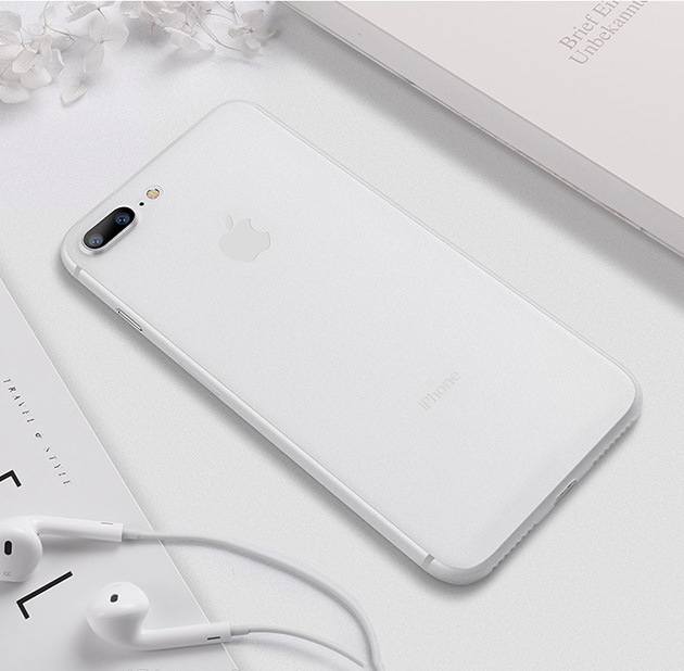 308004 เคส iPhone 7 Plus สีขาว กึ่งโปร่ง
