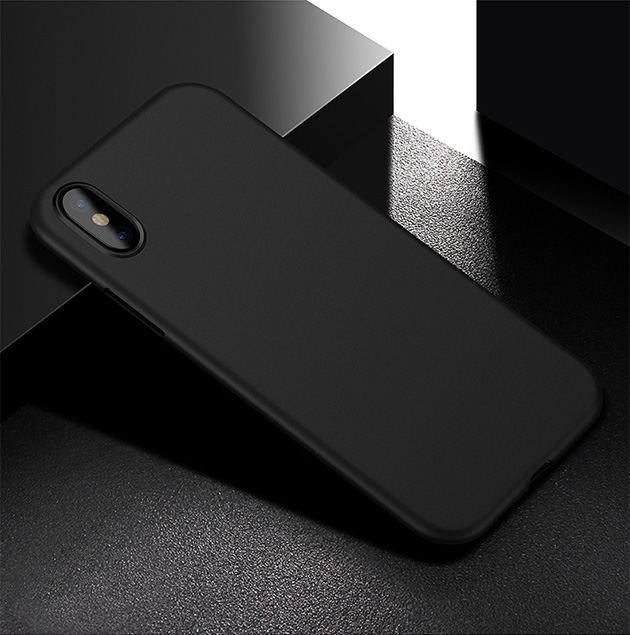 308015 เคส iPhone XS MAX สีดำทึบ
