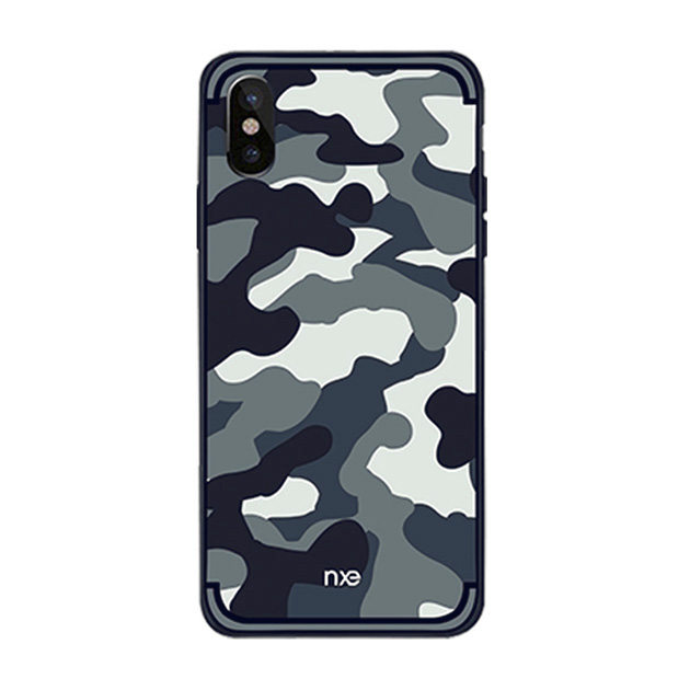 298052 เคส iPhone XS MAX สี น้ำเงินเข้ม-ดำ
