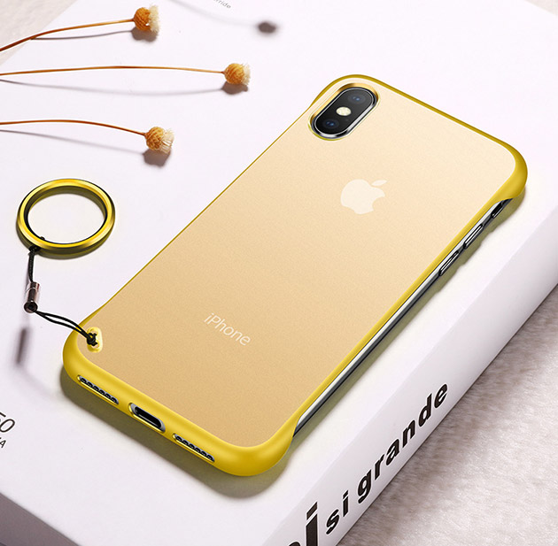 319085 เคส iPhone X สีเหลือง
