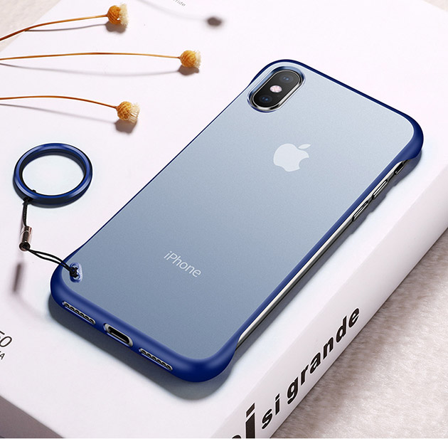 319086 เคส iPhone XS สีน้ำเงิน
