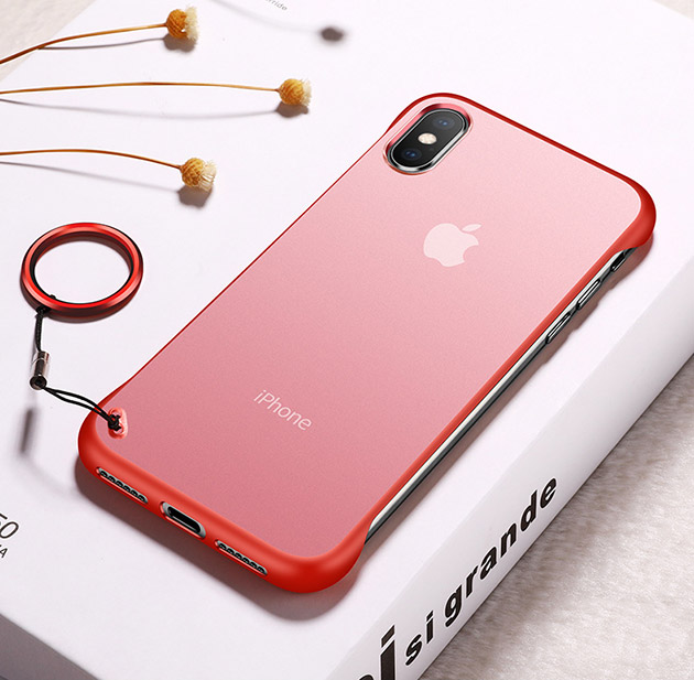 319087 เคส iPhone XS สีแดง
