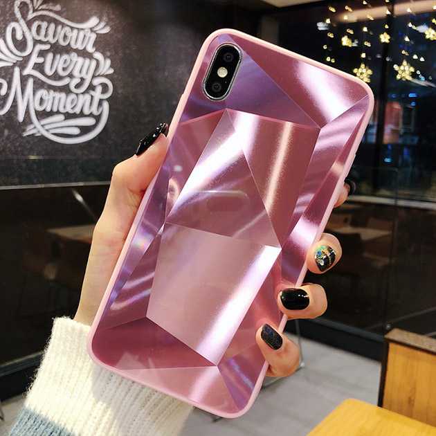 318104 เคส iPhone XS MAX สีชมพู
