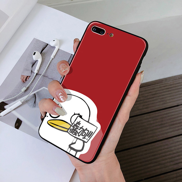 293042 เคส iPhone XS MAX ลาย เป็ด (สีแดง)
