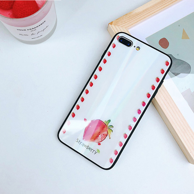 293058 เคส iPhone X สตรอเบอร์รี่ 1
