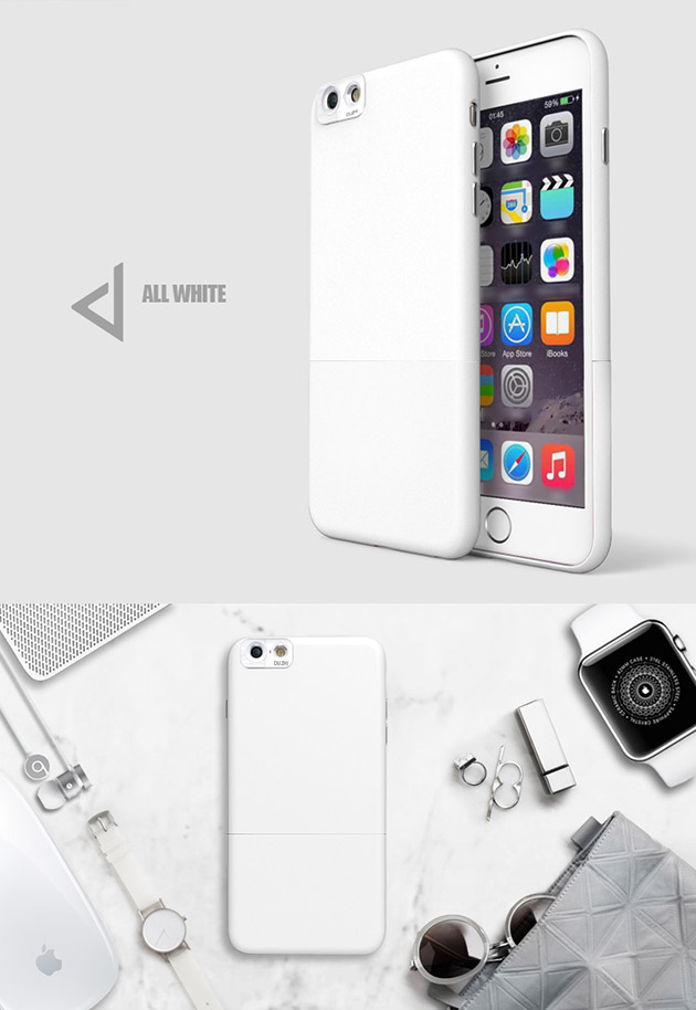 186001 เคส iPhone 6/6s สีขาว
