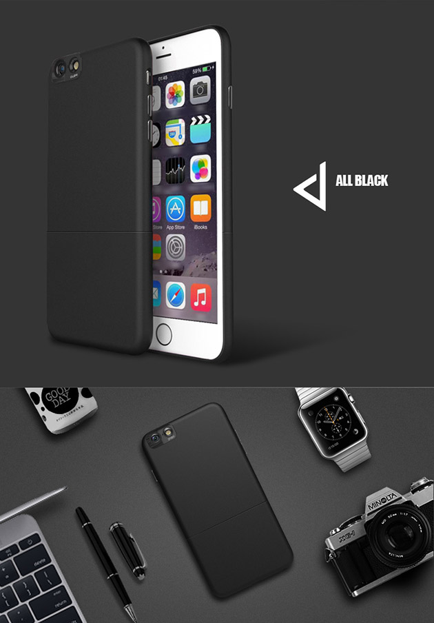 186003 เคส iPhone 6/6s สีดำ
