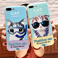 เคส-iPhone-6-Plus-รุ่น-เคส-6-Plus-,-6s-Plus-เคสนิ่มลายน้องแมวน่ารัก-ของแท้
