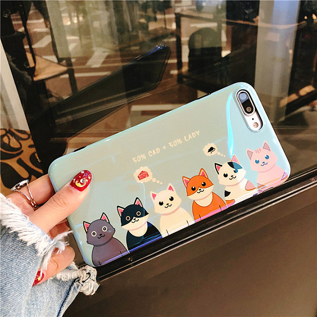 283047 เคส iPhone 7 ลายหน้าแมว
