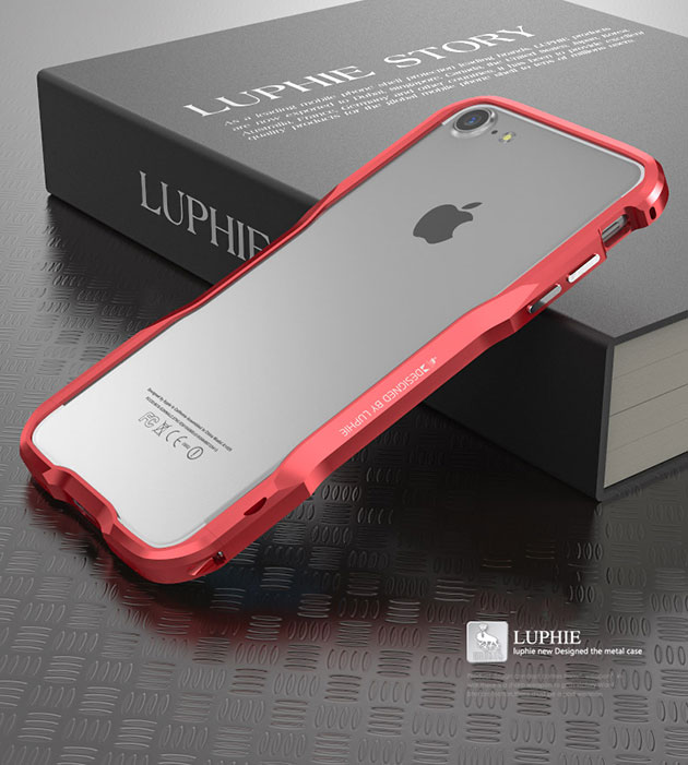 190033 บัมเปอร์ iPhone 7 สีแดงล้วน
