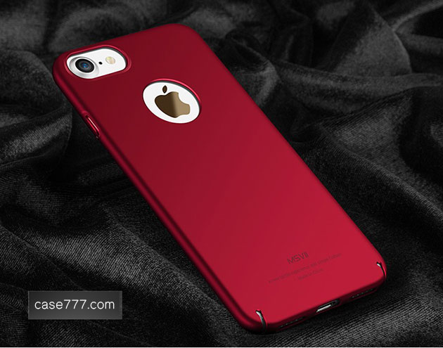 189023 เคส iPhone 7 สีแดง ผิวเรียบ
