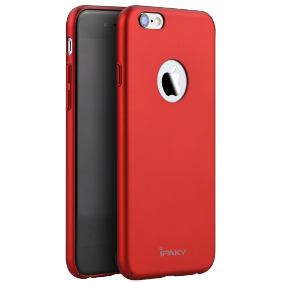 418074 - เคส iPhone 6/6s - โลโก้ iPaky สี แดง
