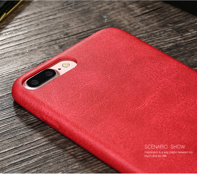 188021 เคส iPhone 7 Plus สีแดงวินเทจ

